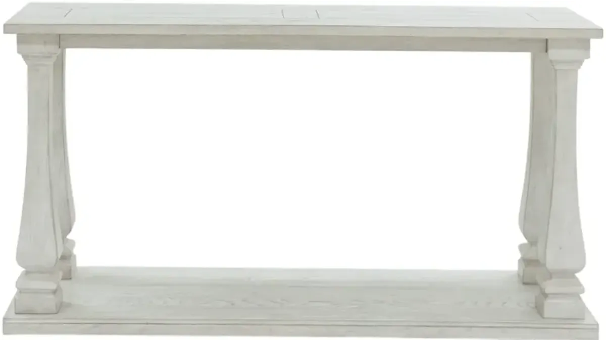 Signature Design by AshleyÂ® Arlendyne Antique White Sofa Table