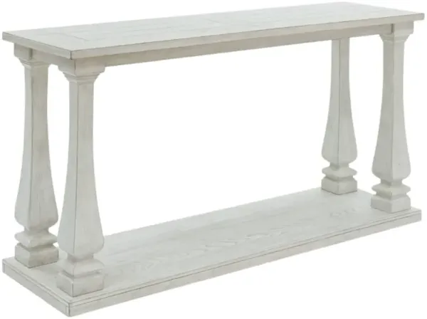 Signature Design by AshleyÂ® Arlendyne Antique White Sofa Table