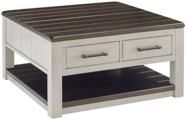 Signature Design by AshleyÂ® Darborn Brown/Gray Lift Top Cocktail Table