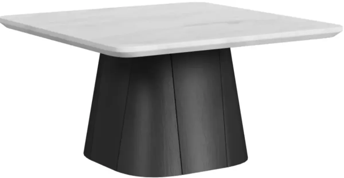 Elements International Edison Black/White Coffee Table 
