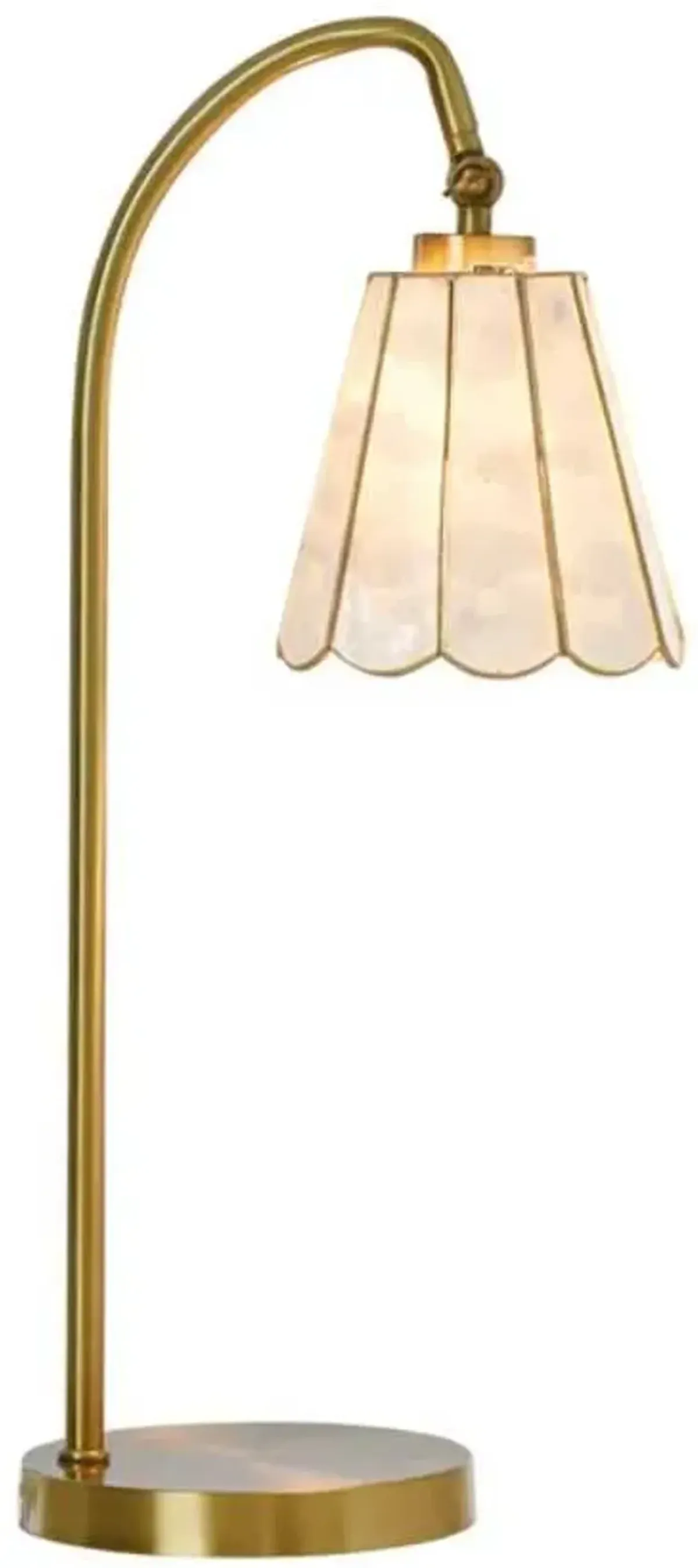 Stylecraft Verity Brass Table Lamp
