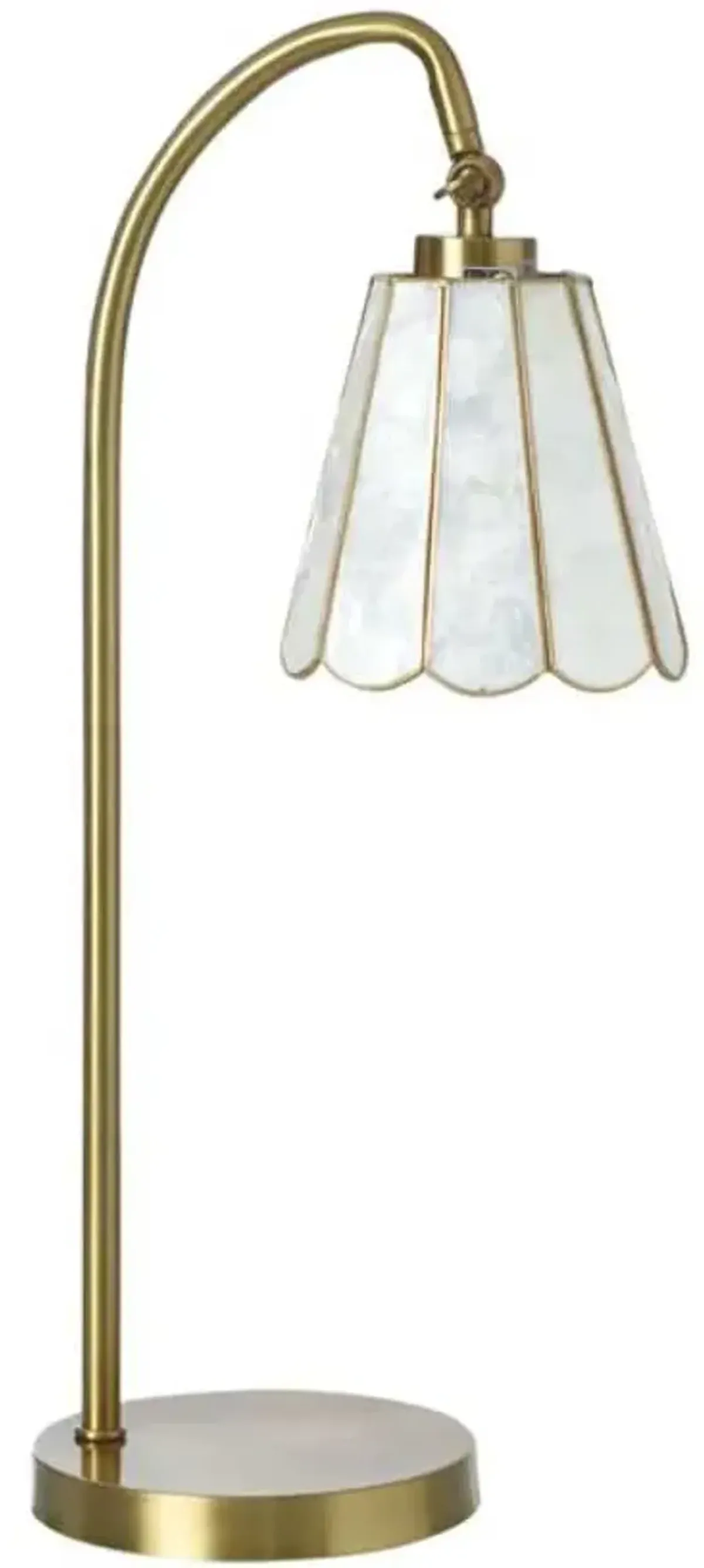 Stylecraft Verity Brass Table Lamp