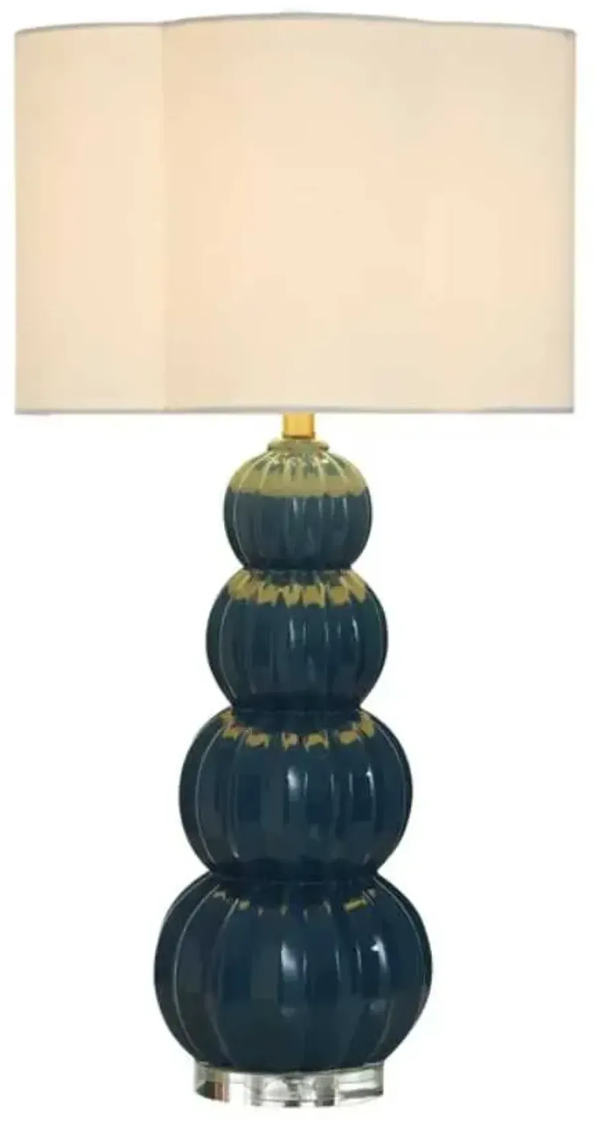 Stylecraft Ophelia Navy Table Lamp