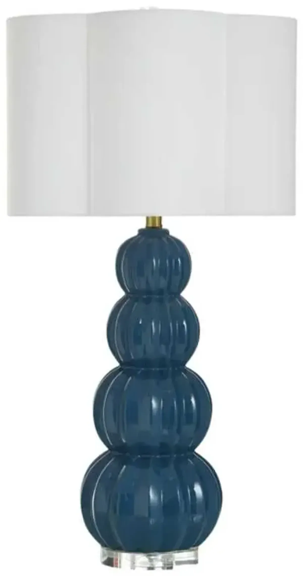 Stylecraft Ophelia Navy Table Lamp