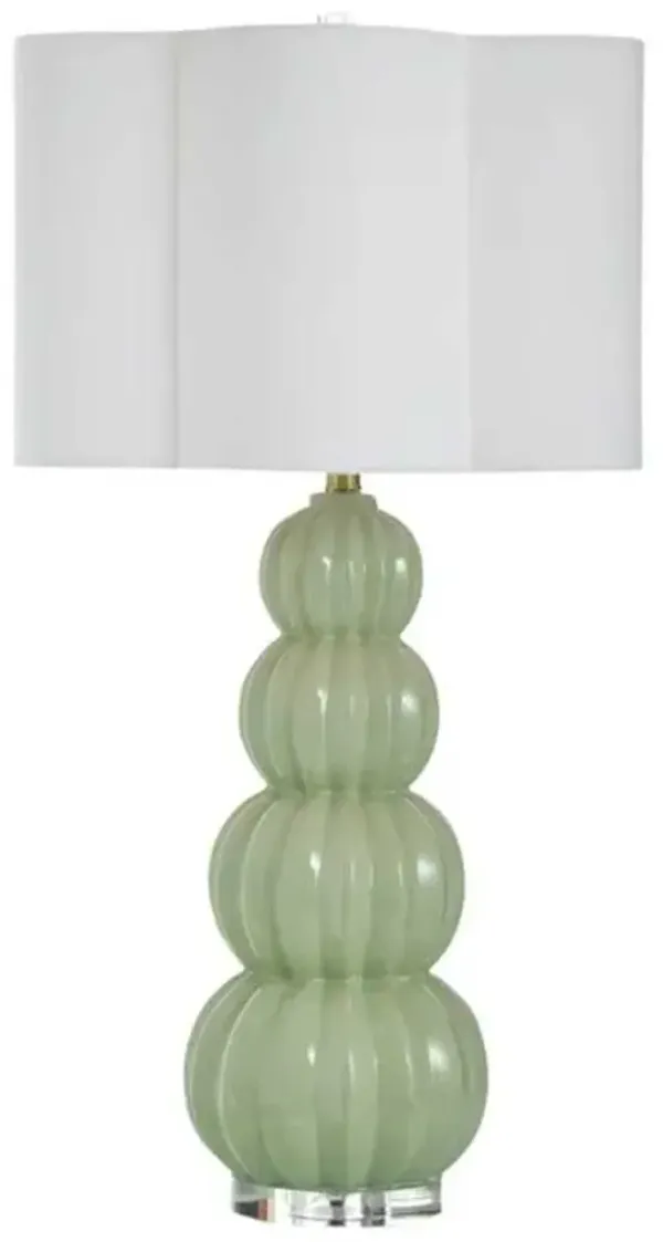 Stylecraft Ophelia Mint Table Lamp