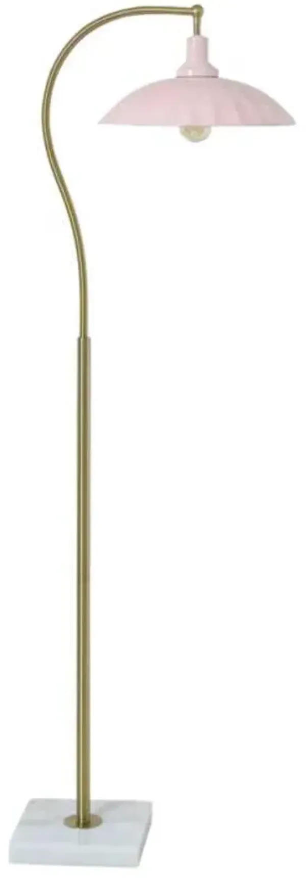 Stylecraft Penelope Brass 61" Floor Lamp