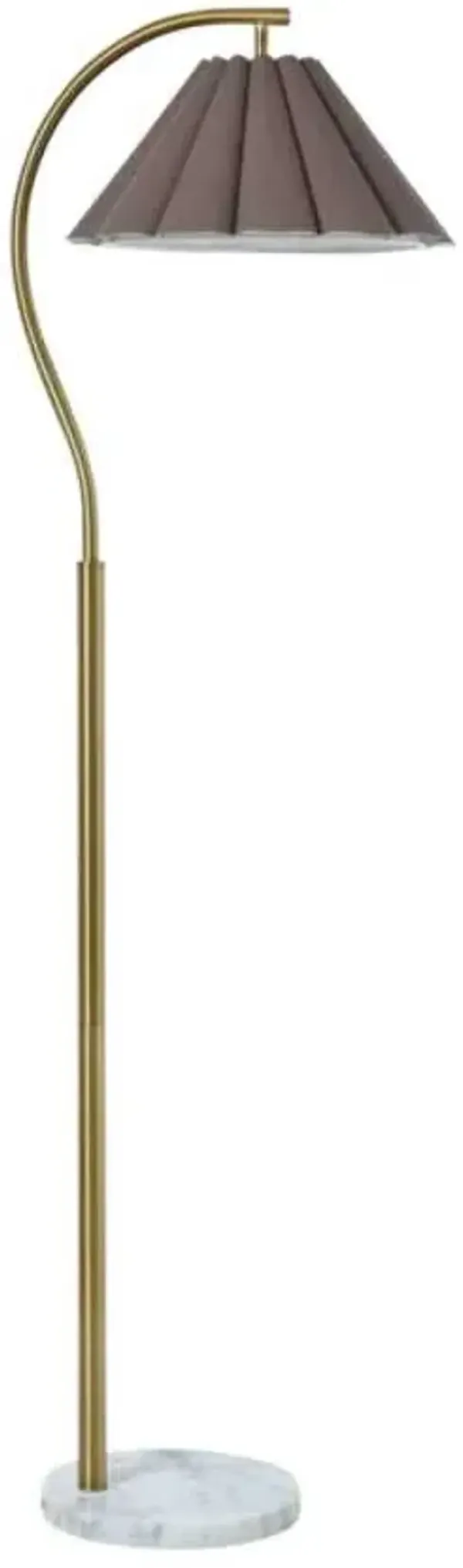 Stylecraft Vivienne Gold Floor Lamp