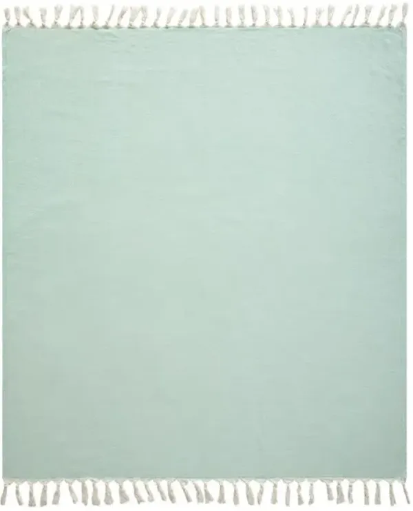 LR Home Teal Throw Blanket