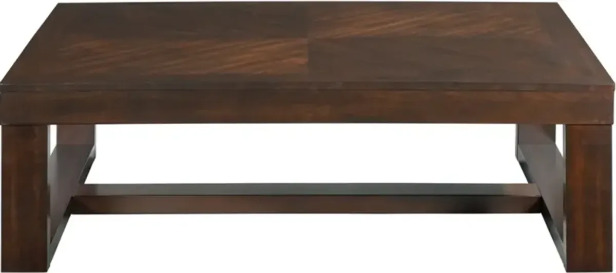 Elements International Hardy Cherry Coffee Table