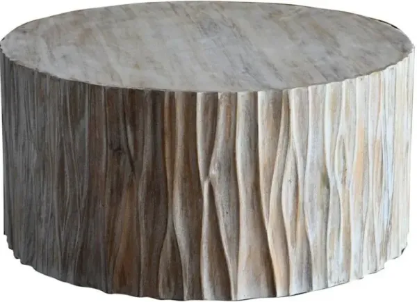 Jaipur Furniture Tasi Whitewash Coffee Table