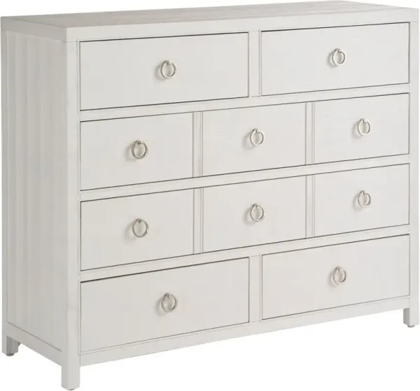 Universal Weekender Coastal Living Home Pacific Grove White Sand Dresser 