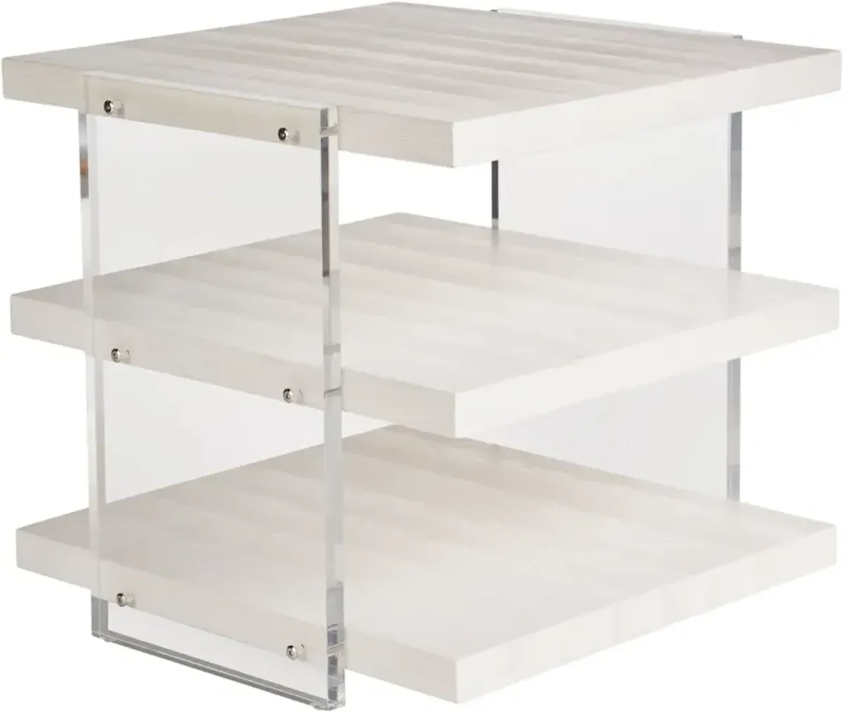 Universal Weekender Coastal Living Home St. Kitts White Sand End Table