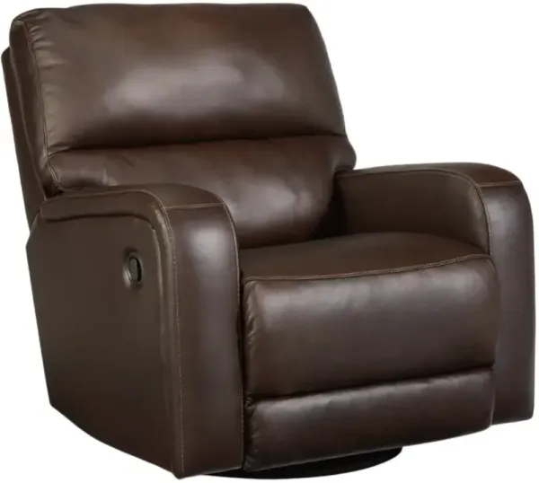 Signature Design by Ashley® Emberla Coffee Swivel Glider Recliner