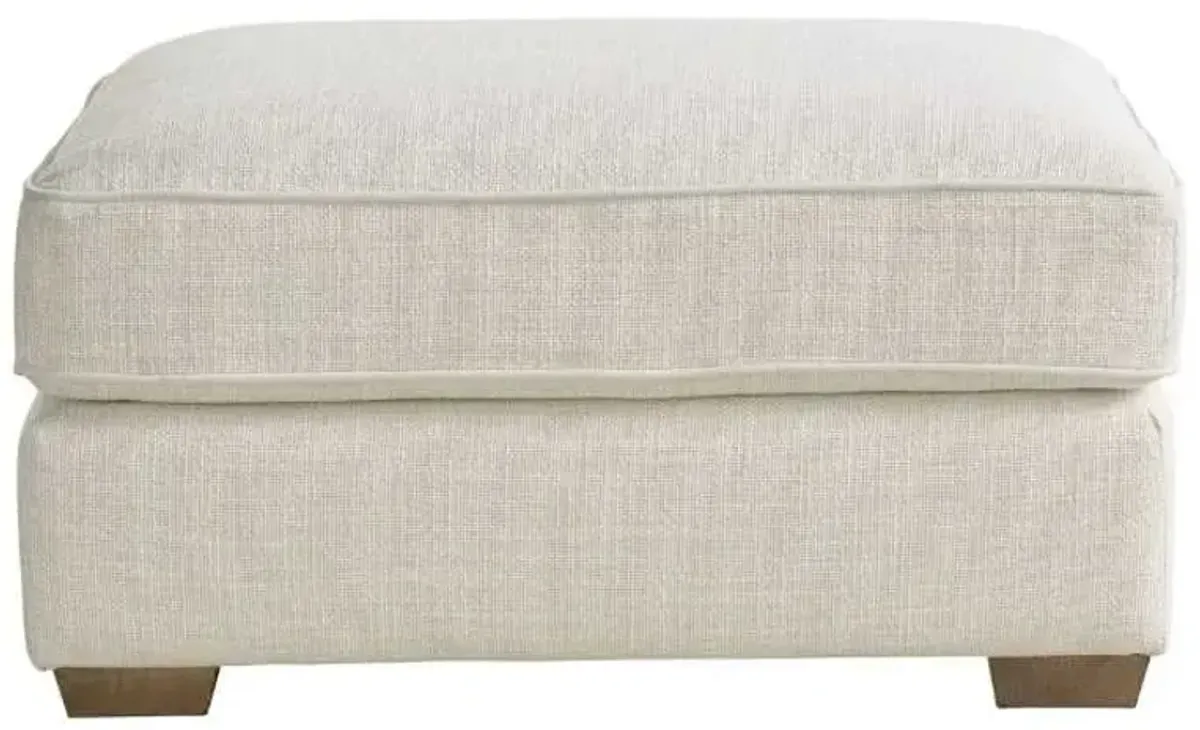 Universal Explore Home Leah Asbury Oatmeal Ottoman