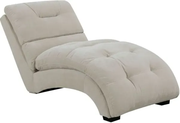 Elements International Dominick Amigo Linen Chaise