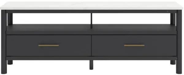 Signature Design by AshleyÂ® Cadmori Black TV Stand