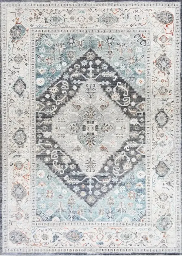 Mayberry Rugs Windsor Aria Ivory 5"x7" Area Rug