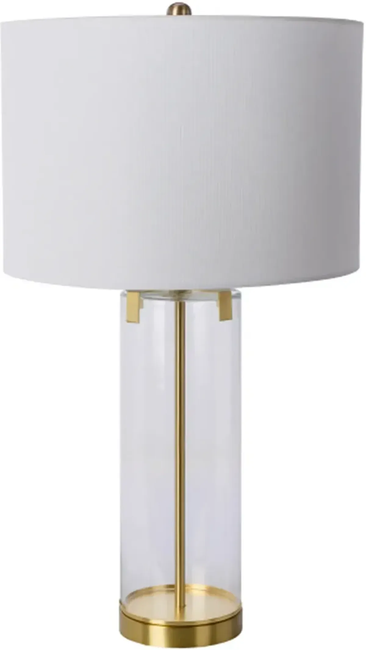 Surya Wanaka Clear Translucent/White Lamp