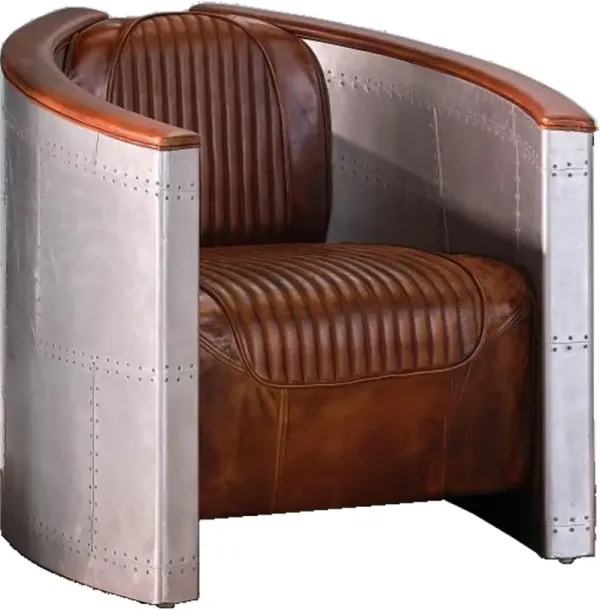 Jaipur Furniture Aviation Brown Chair
