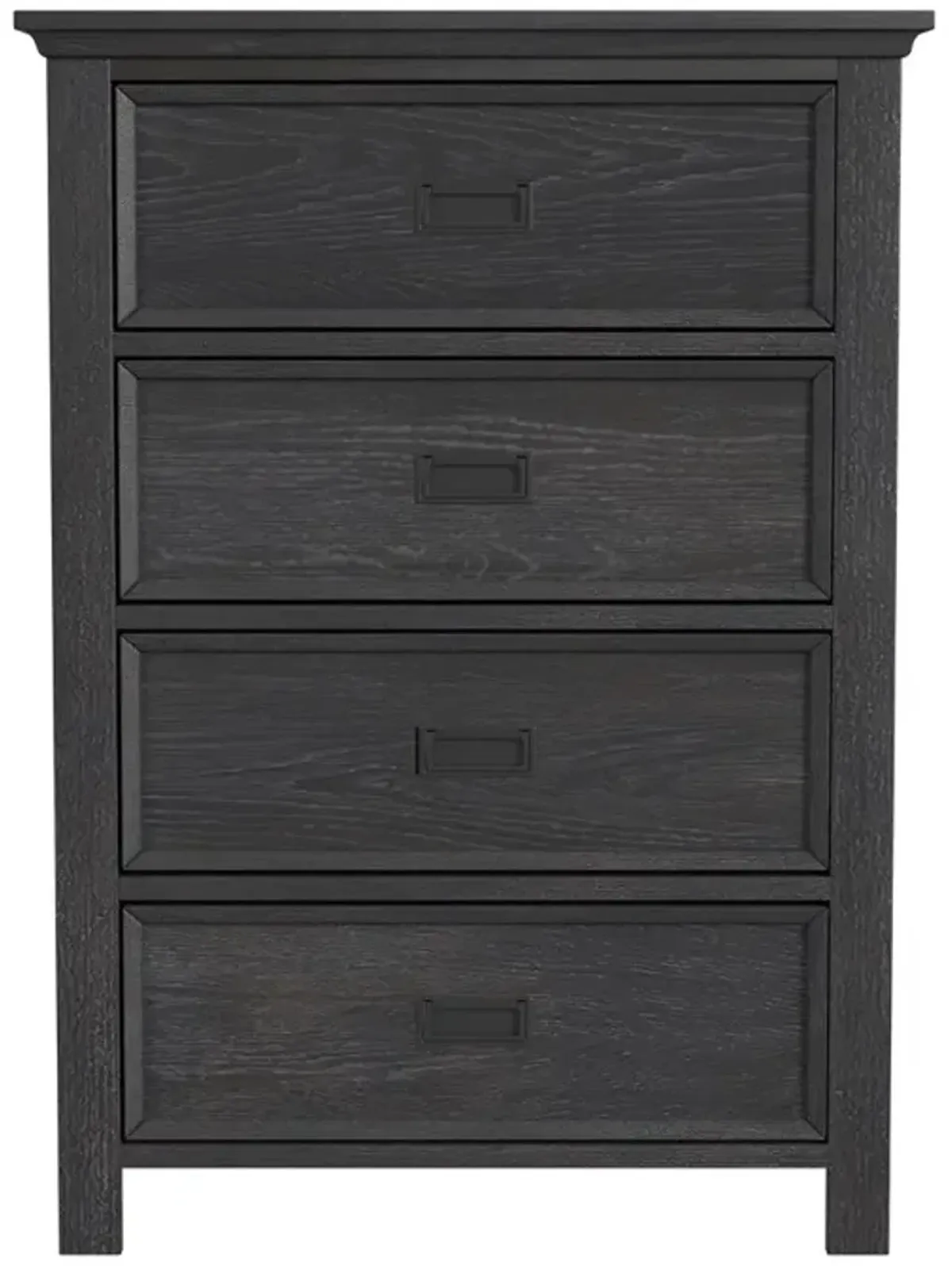 Elements International Hampton Kids Charcoal Chest 