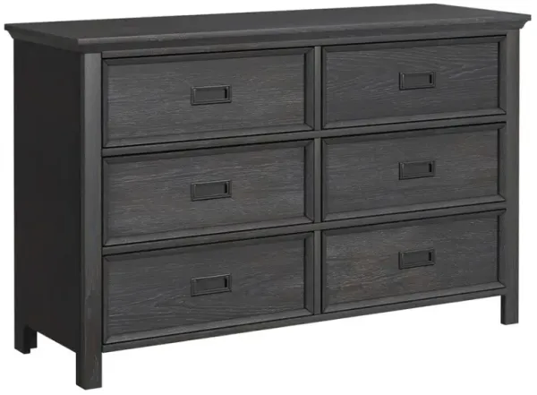 Elements International Hampton Kids Charcoal Dresser 