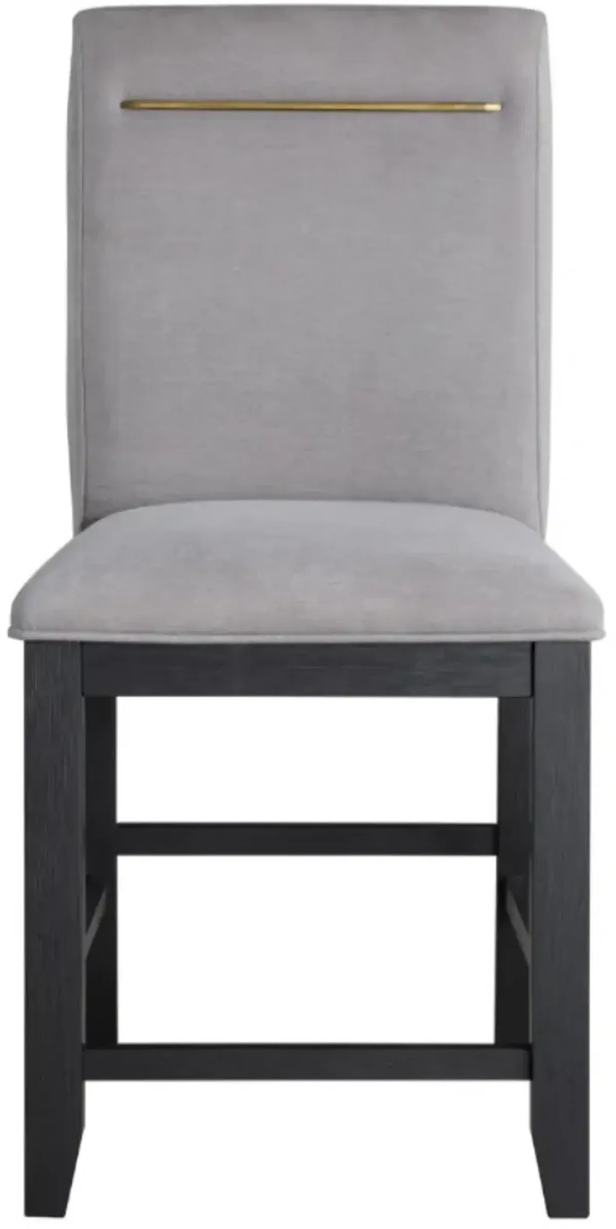Steve Silver Co. Yves 7-Piece Charcoal/Gray Counter Dining Set