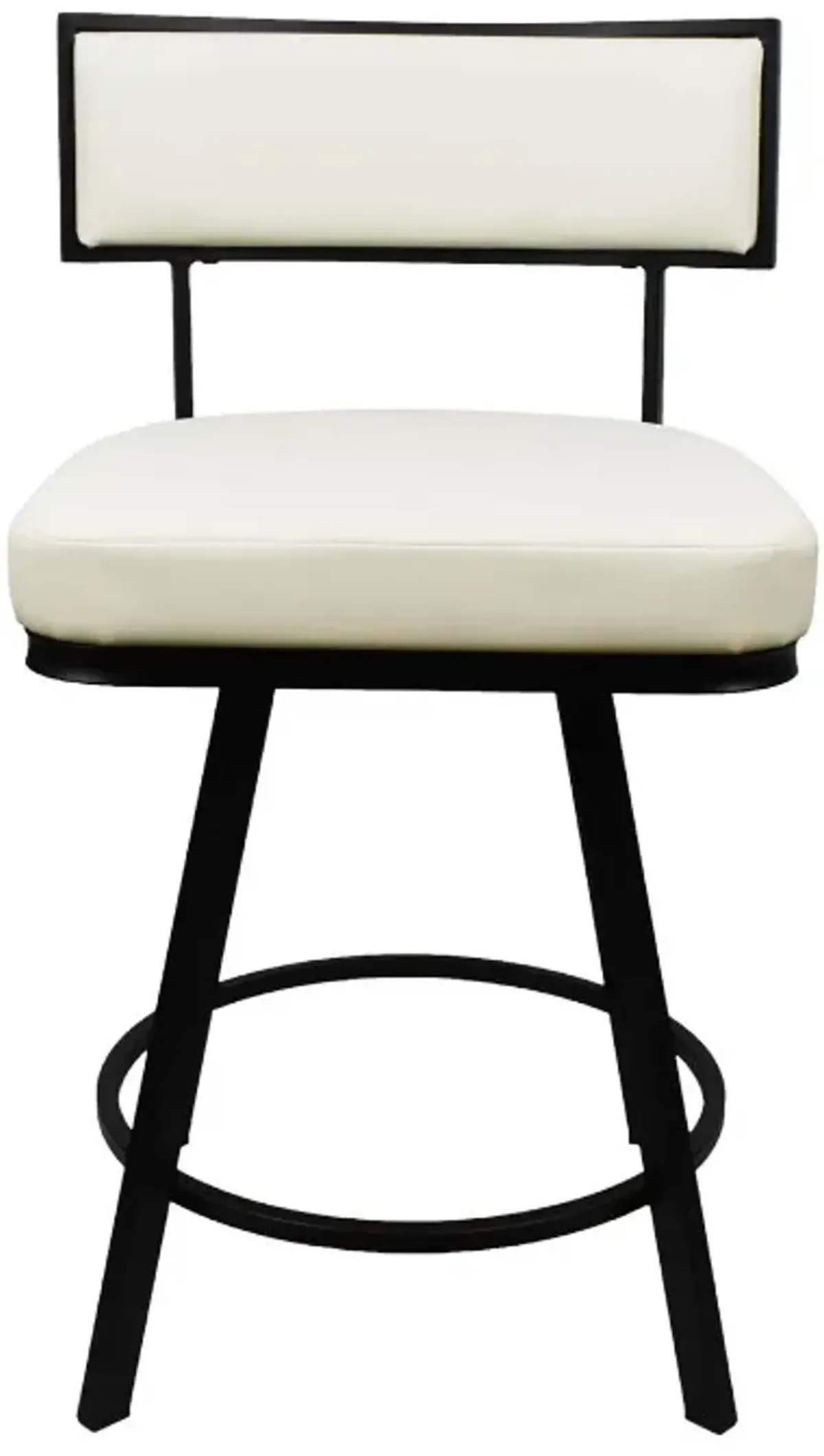 Steve Silver Co. Zenon Black/White Counter Stool