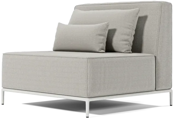 Cannes Outdoor Armless Chair