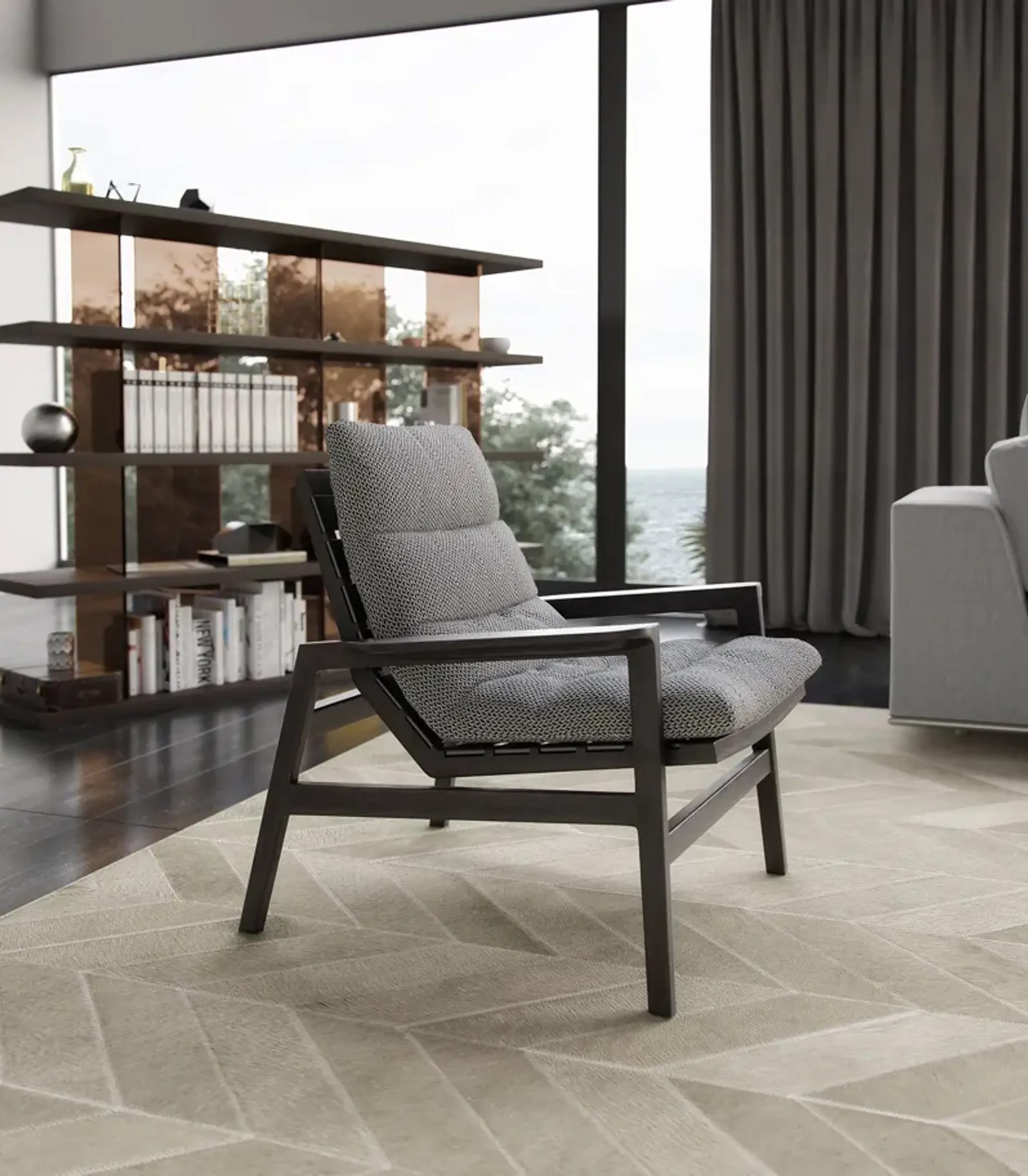 Fulton Lounge Chair Modloft | Furniture.com