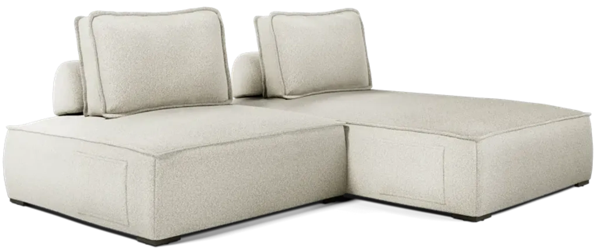Hampton Outdoor Modular Sofa 01 Modloft | Furniture.com