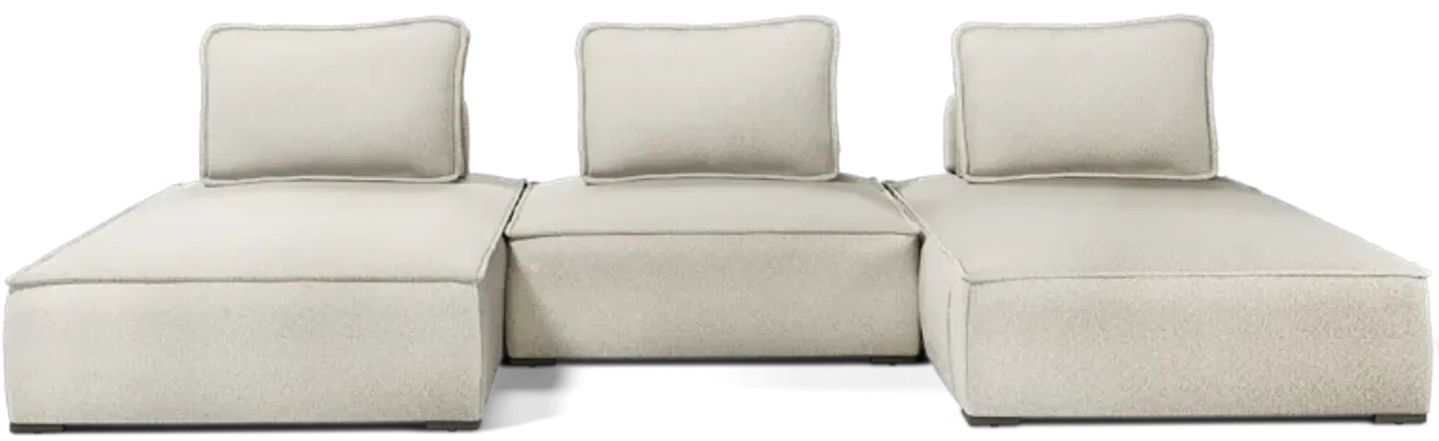 Hampton Outdoor Modular Sofa 04 Modloft | Furniture.com