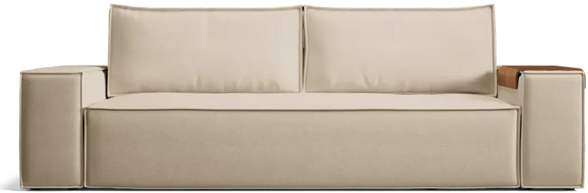 Newilla Wide Arms Sofa Bed