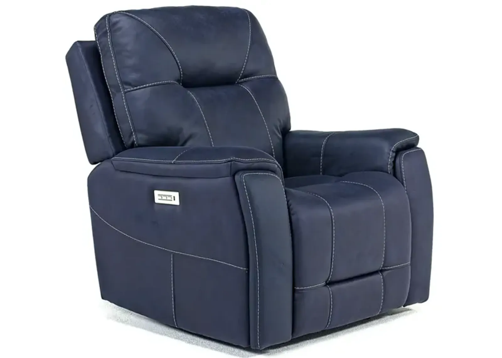 Kingston 3 Power Recliner in Ocean Blue