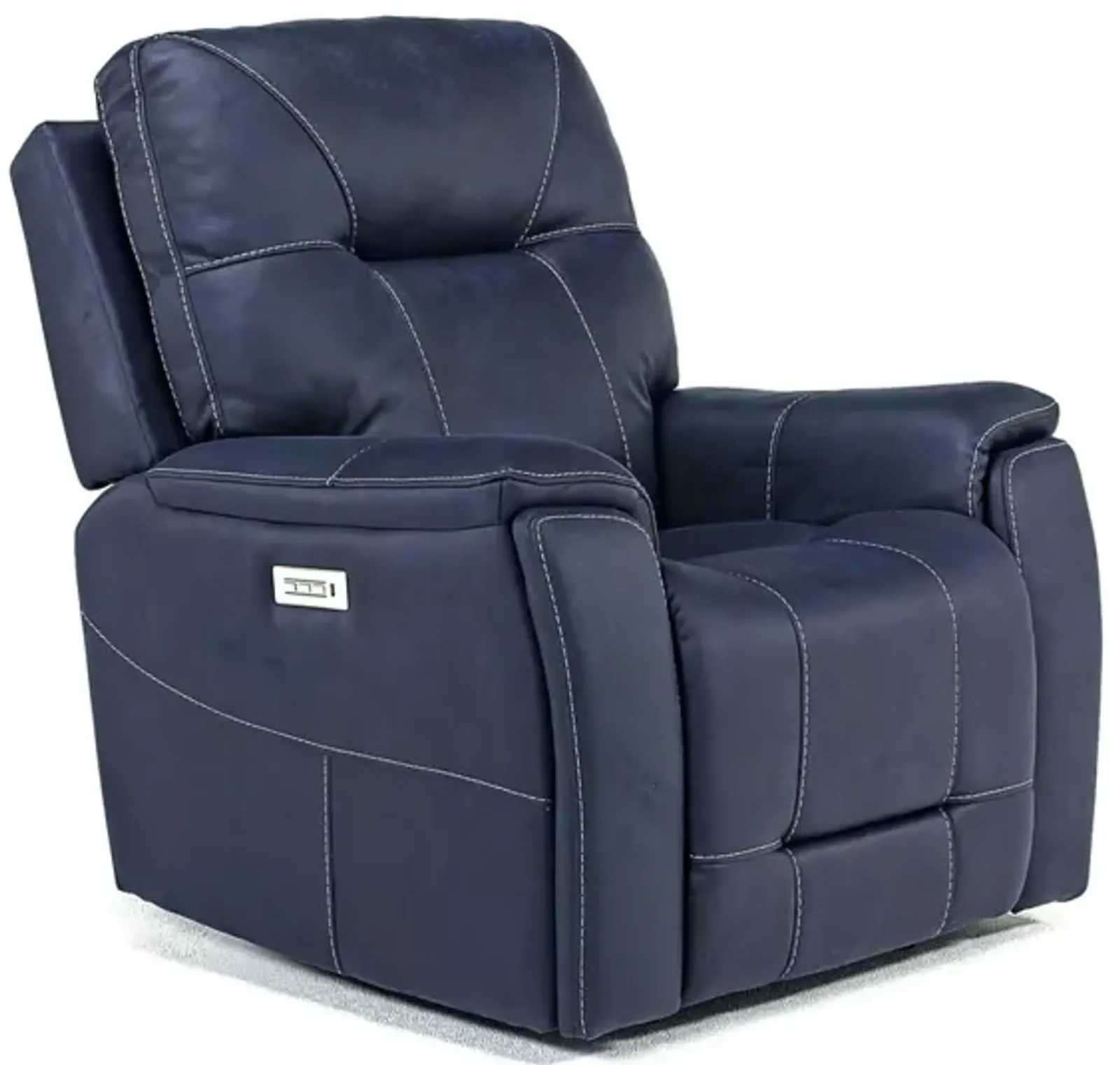 Kingston 3 Power Recliner in Ocean Blue