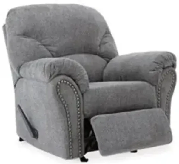 Allmaxx Gliding Recliner in Pewter
