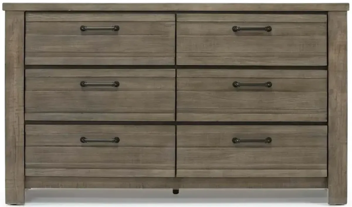 Ruff Hewn Dresser in Gray