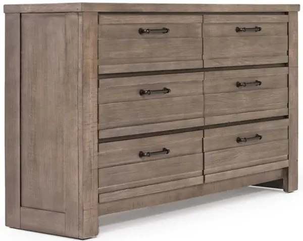 Ruff Hewn Dresser in Gray