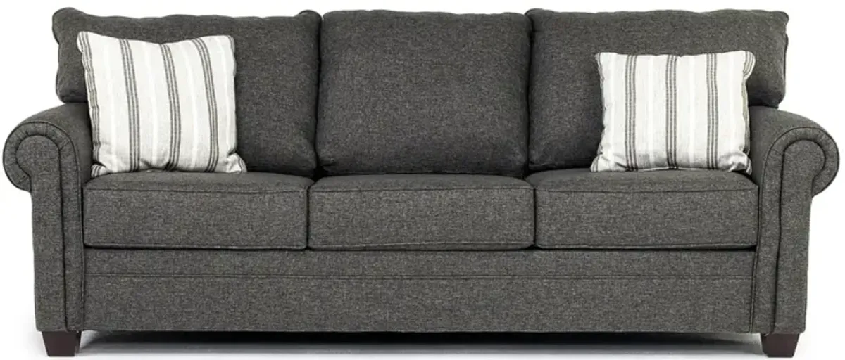 Cordoba Queen Sleeper Sofa in Splash Charcoal