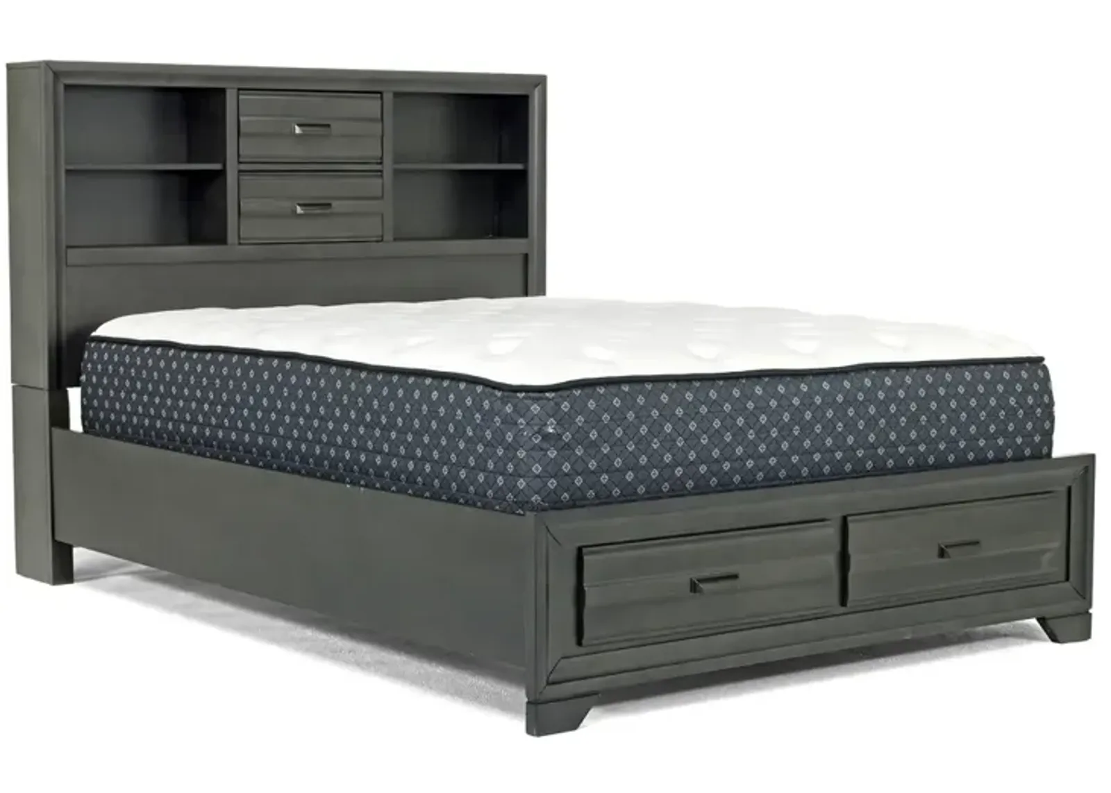 Andes Wall Bed in Charcoal, Queen