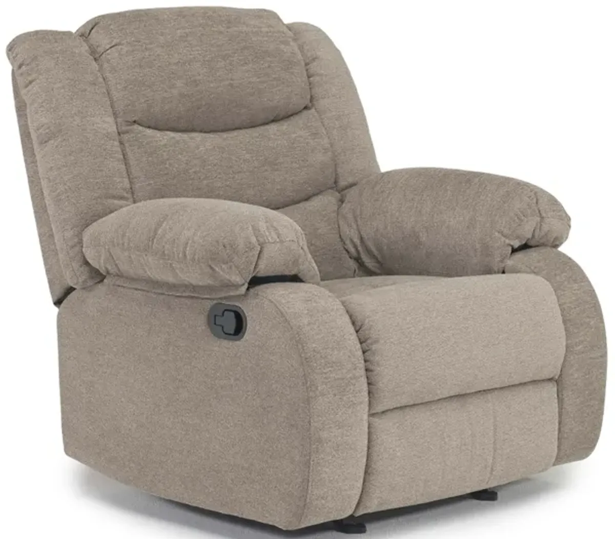 Kelsey Gliding Recliner in Light Brown