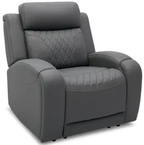 Chillax 2 Power Recliner in Dark Gray