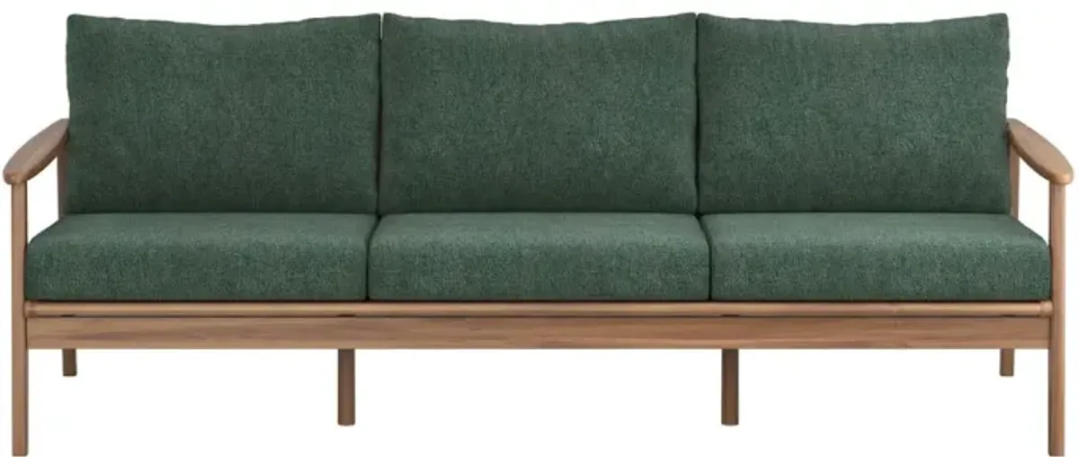 Ashton Outdoor Sofa in Moss Green