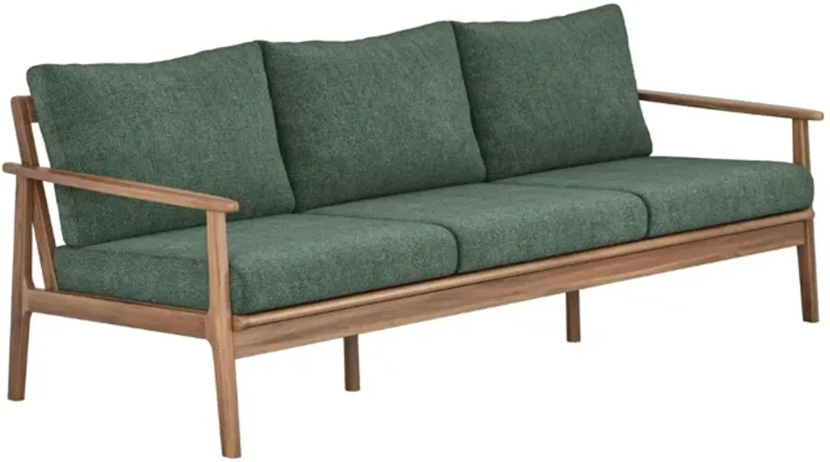 Ashton Outdoor Sofa in Moss Green