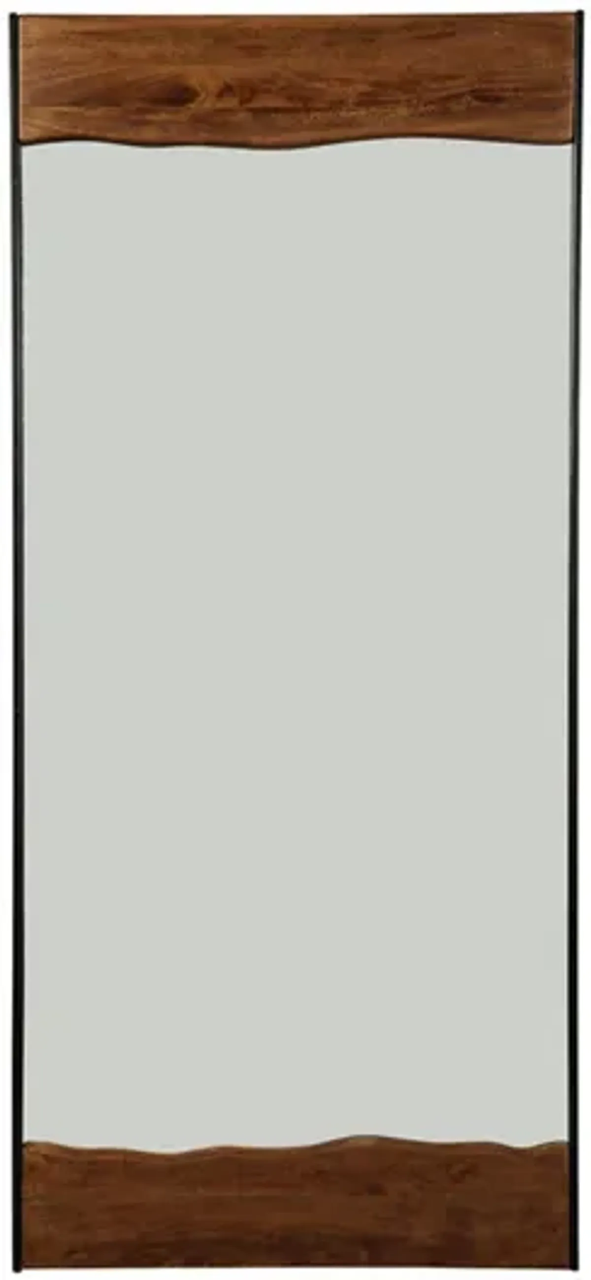 Panchali Accent Mirror in Brown/Black