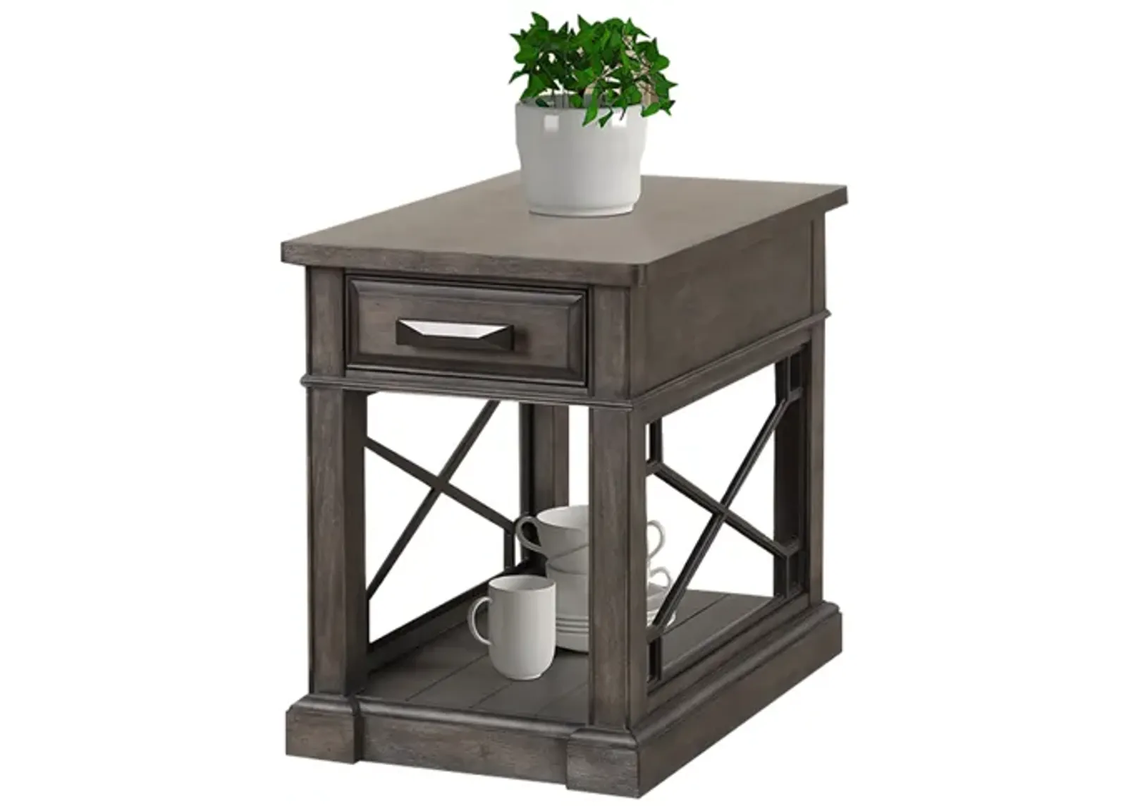 Sundance Chairside Table in Gray