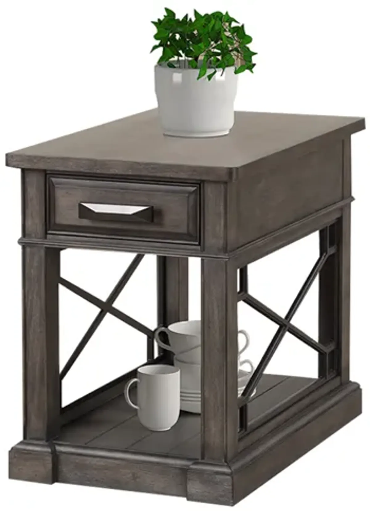 Sundance Chairside Table in Gray