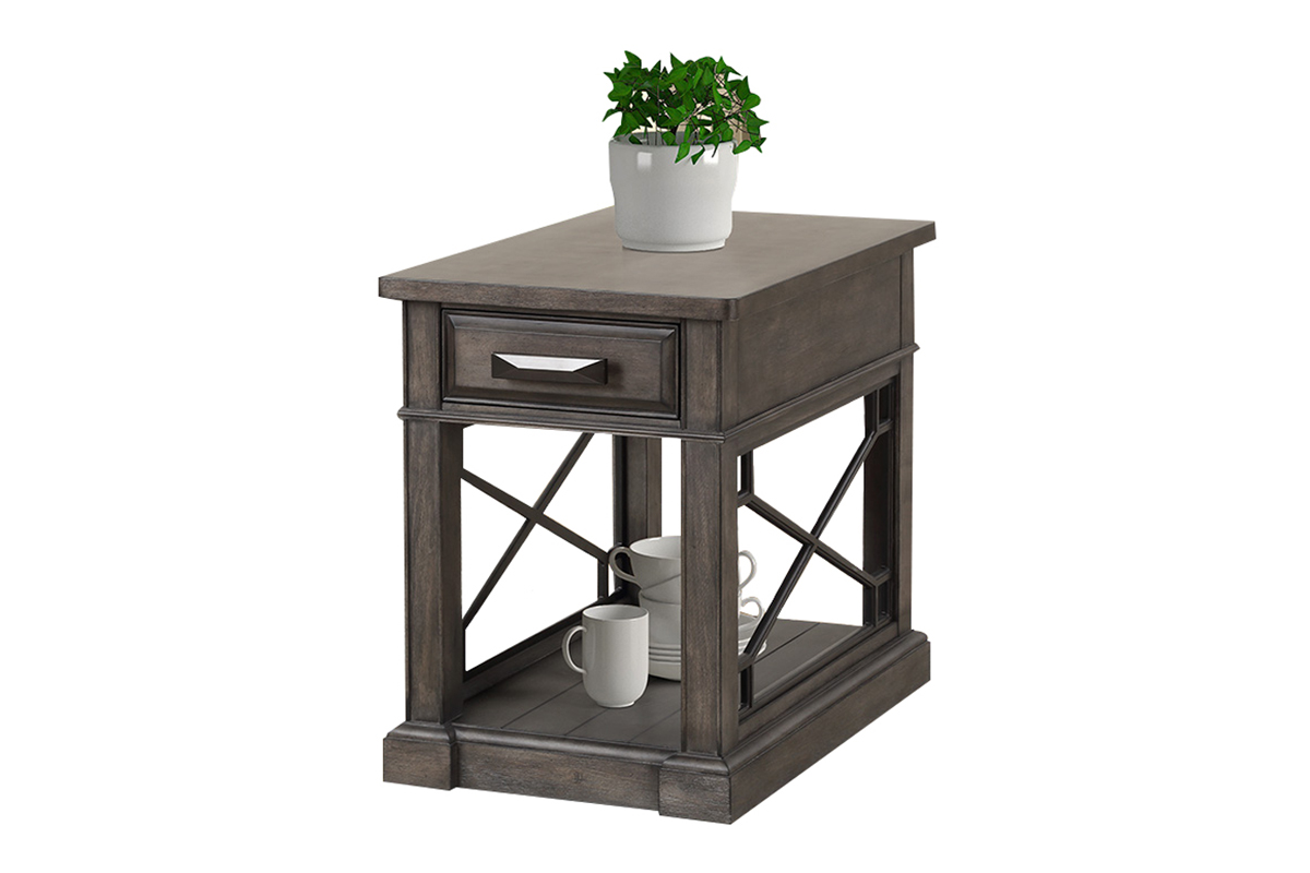 Sundance Chairside Table in Gray