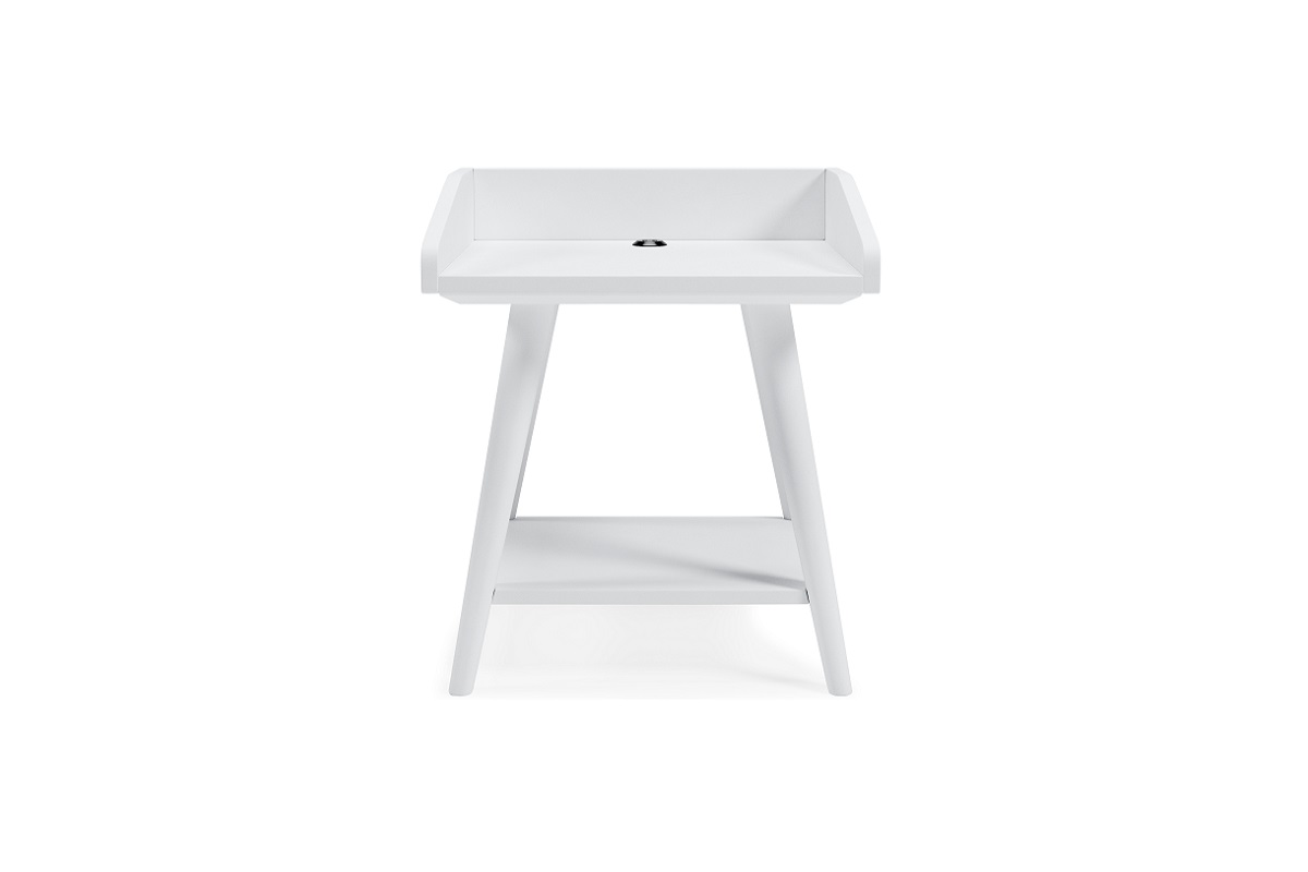 Blariden Accent Table in White