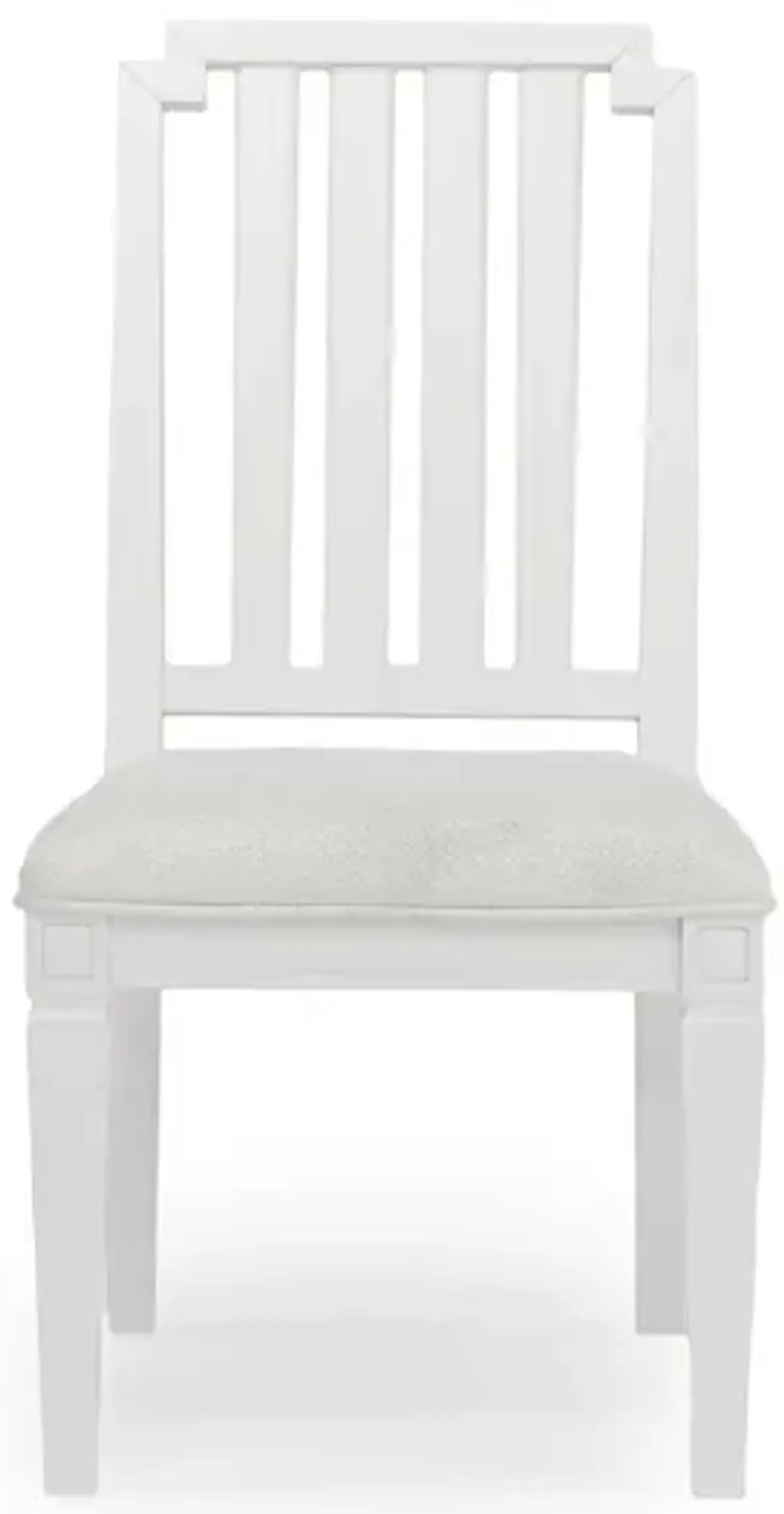 Willowbrook Side Chair in Egg Shell White, Slat