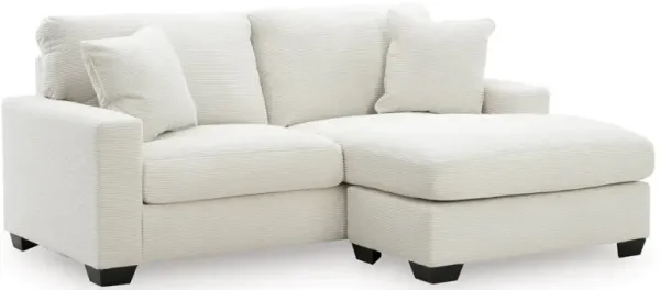 Amesley Sofa Chaise in Ivory